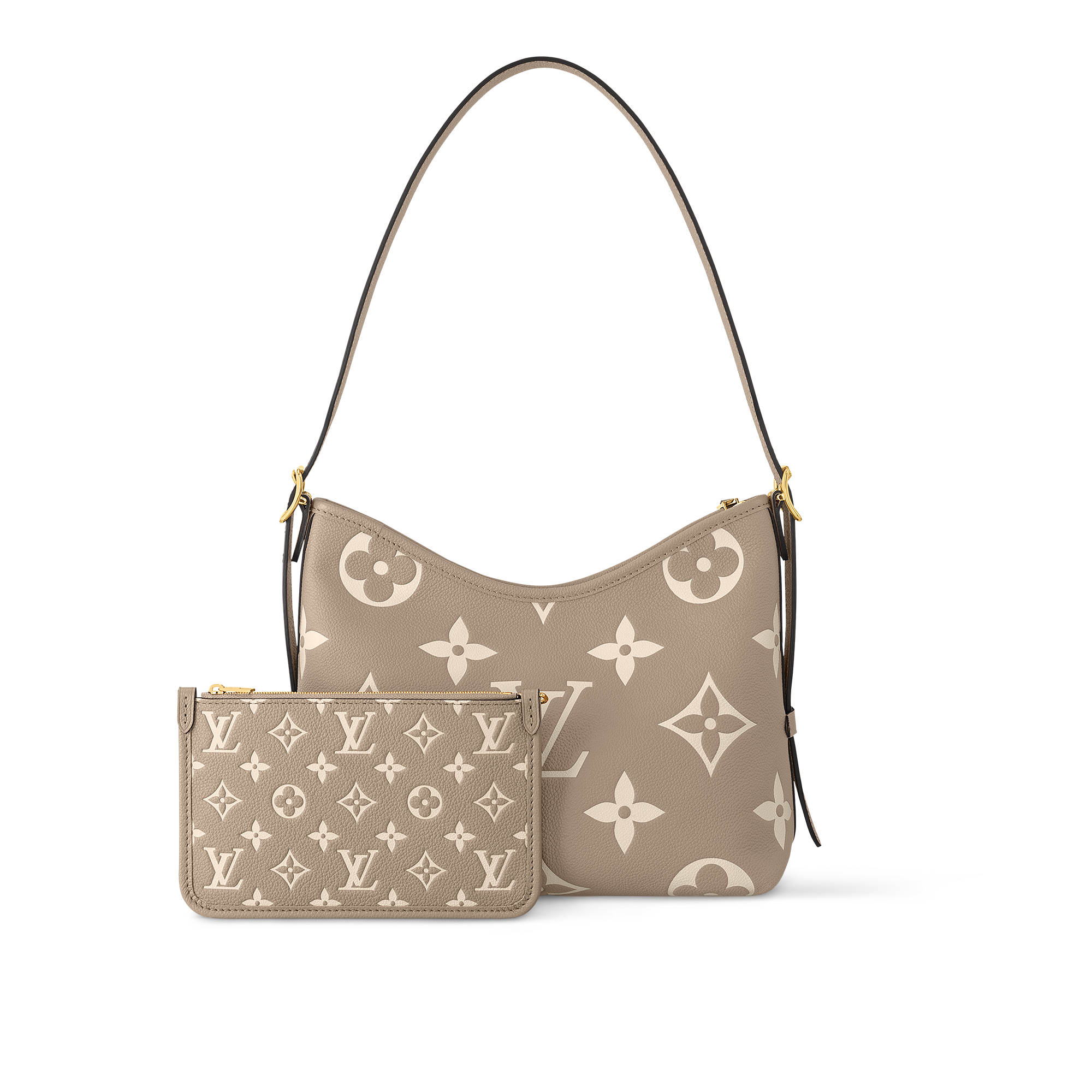 Louis Vuitton メッシュキャリーバッグ キャリーオール ジップ NM PM バイカラー モノグラム・アンプラント